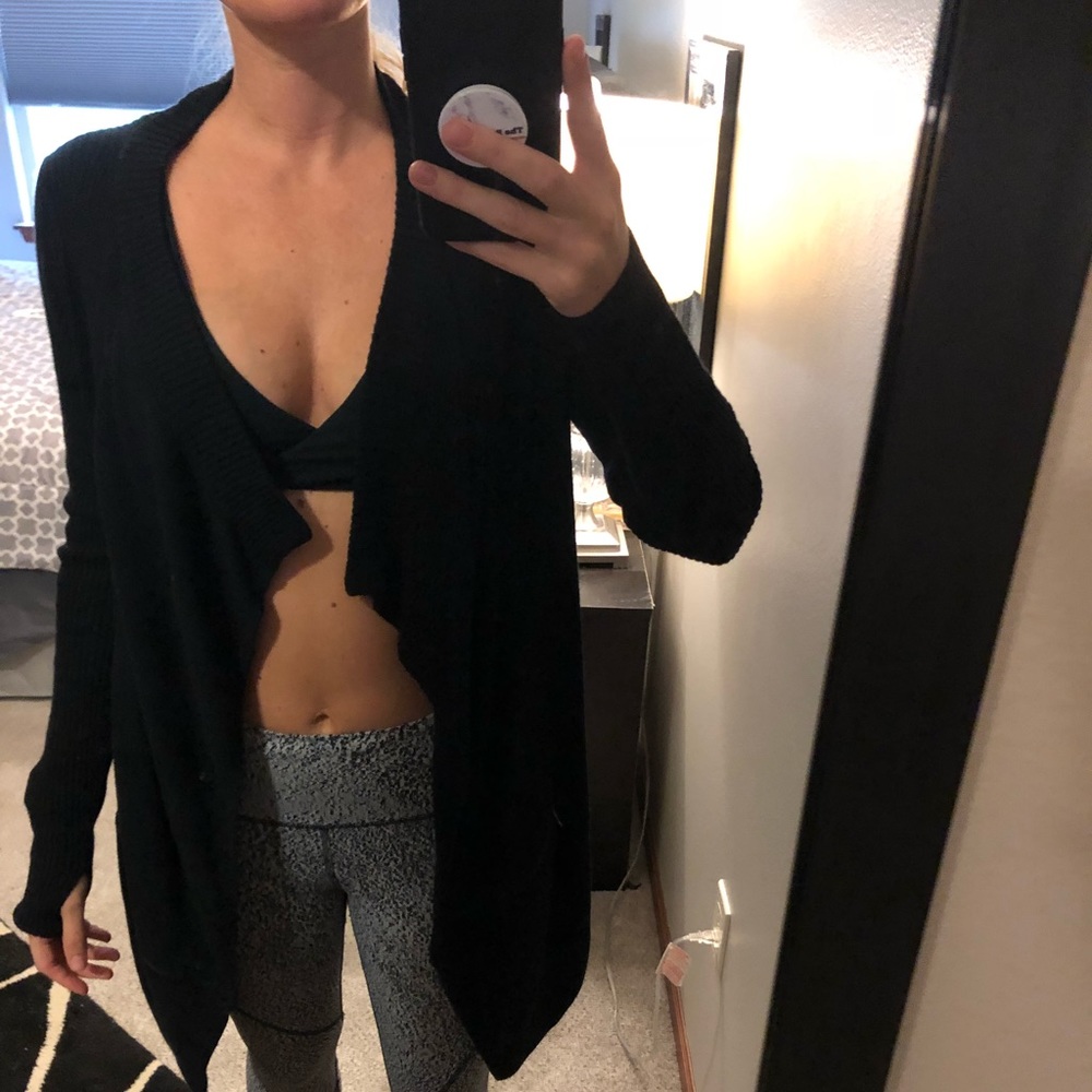 Lululemon drape high-low sweater